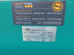 CA 150-01-33 GEA Westfalia Separator Decantadores Bifásicos