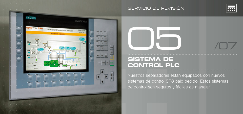 Sistema de control PLC